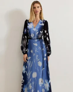 Phase Eight Annie Floral Ombre Print Maxi Dress