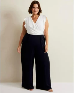 Phase Eight Ayla Corsage Colourblock Jumpsuit
