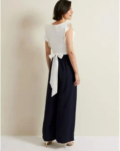 Phase Eight Ayla Corsage Colourblock Jumpsuit