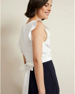 Phase Eight Ayla Corsage Colourblock Jumpsuit