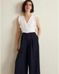 Phase Eight Ayla Corsage Colourblock Jumpsuit