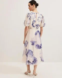 Phase Eight Lizzie Floral Midi Dress