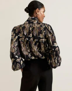 Phase Eight Tessa Floral Filcoupe Blouse