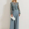 Phase Eight Vanessa Lace Bodice Jumpsuit