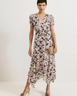 Phase Eight Verity Filcoupe Floral Dress