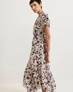 Phase Eight Verity Filcoupe Floral Dress