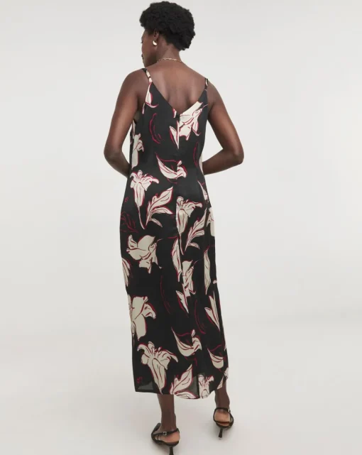 Printed Cami Midi Dress