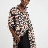 Printed Oversized Blouse