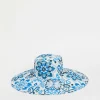 Printed Tie Detail Sun Hat