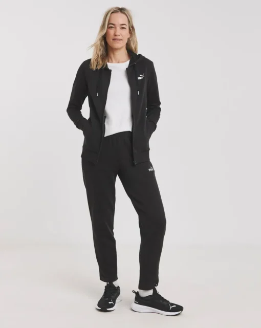 PUMA Metallic Hooded Sweat Suit