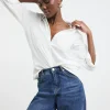 Pure Cotton Textured Relaxed Long Sleeve Shirt