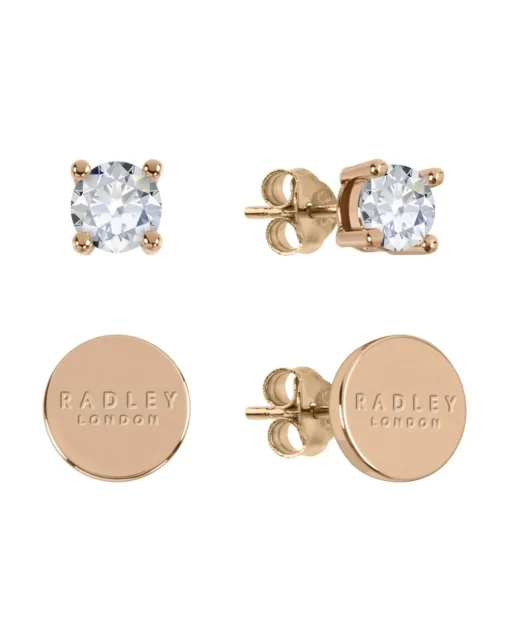 Radley Ladies Cobweb Leather Strap and Earrings Set