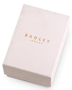 Radley Rose Gold Stone Cranberry Leather Strap Watch
