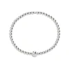 Radley Silver Plated Twist Bubble Bangle
