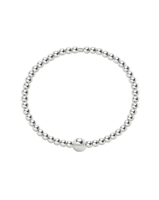 Radley Silver Plated Twist Bubble Bangle