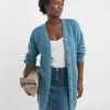 Ribbed Button Up Cardigan
