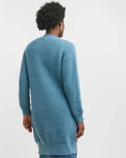 Ribbed Button Up Cardigan
