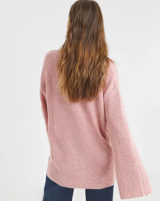 Rose V Neck Tunic