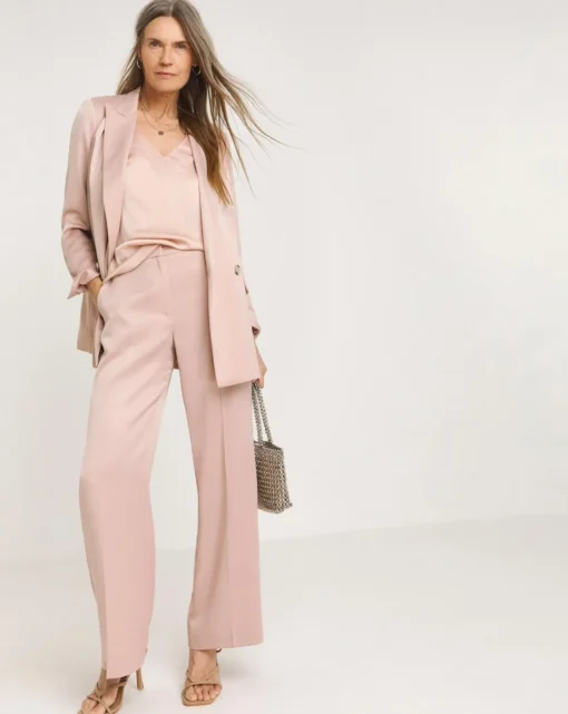 Satin V Neck Vest Top