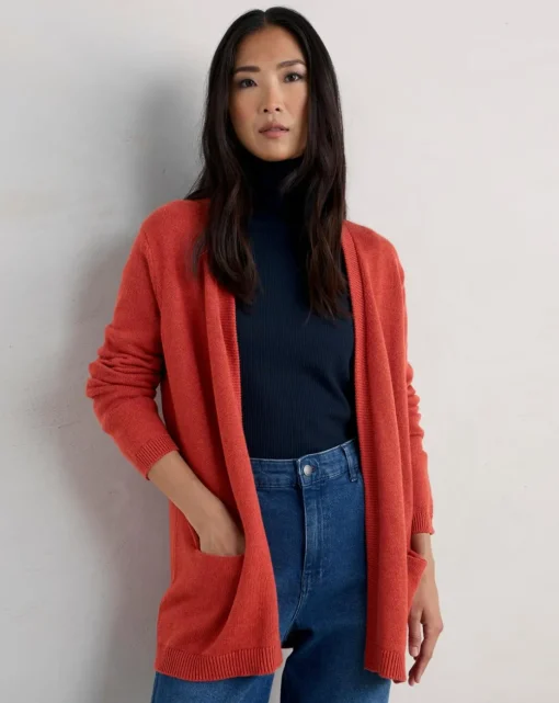 Seasalt Cornish Heath Merino Wool Cardigan