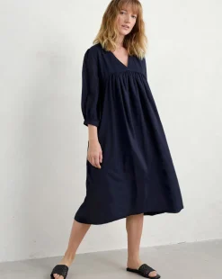Seasalt Cornwall Earth Colours Dress Maritime