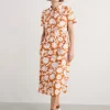 Seasalt Cornwall Fleet Dress Daisy Shadow Cumin