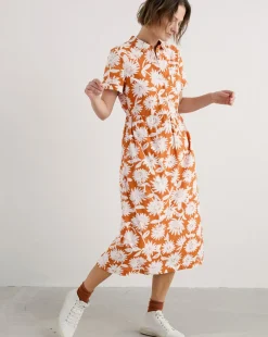 Seasalt Cornwall Fleet Dress Daisy Shadow Cumin