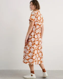 Seasalt Cornwall Fleet Dress Daisy Shadow Cumin