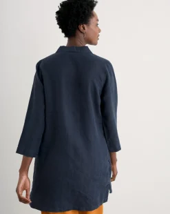 Seasalt Cornwall Harbour Tide Clock Tunic