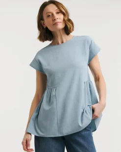 Short Sleeve Smock Top