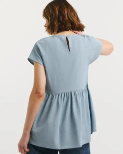 Short Sleeve Smock Top