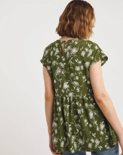 Short Sleeve Smock Top