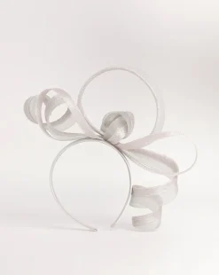 Silver Headband Fascinator