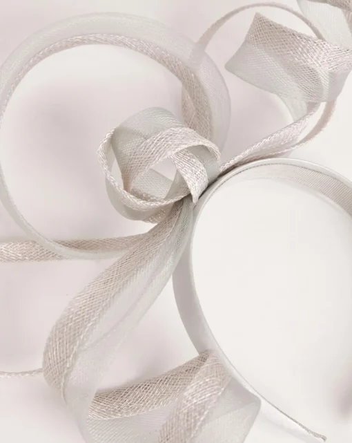 Silver Headband Fascinator