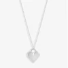 Simply Silver Sterling Silver 925 Polished Heart Pendant