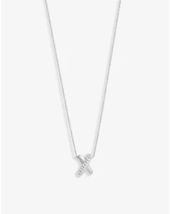 Simply Silver Sterling Silver 925 Kiss Pendant