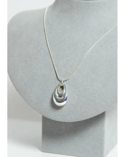 Simply Silver Sterling Silver 925 Polished Peardrop Pendant
