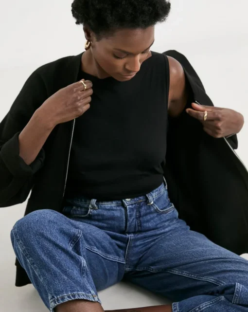 Slash Neck Vest