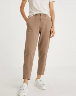 Stone Tapered Trouser