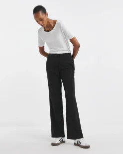 Straight Leg Trousers