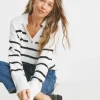 Stripe Collar Jumper