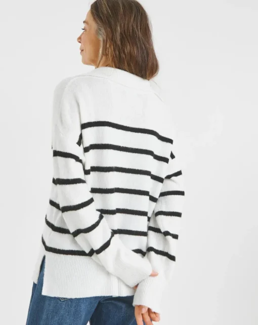 Stripe Collar Jumper