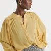 Textured Batwing Top