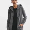 The Longline Zip Hoodie