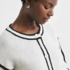 Tipping Detail Cardigan