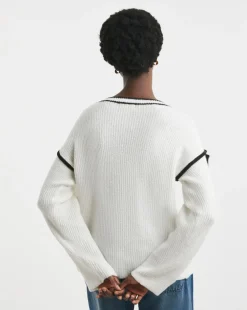 Tipping Detail Cardigan