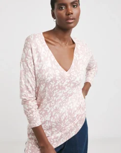 V Neck Slouch Tunic