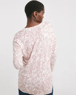 V Neck Slouch Tunic