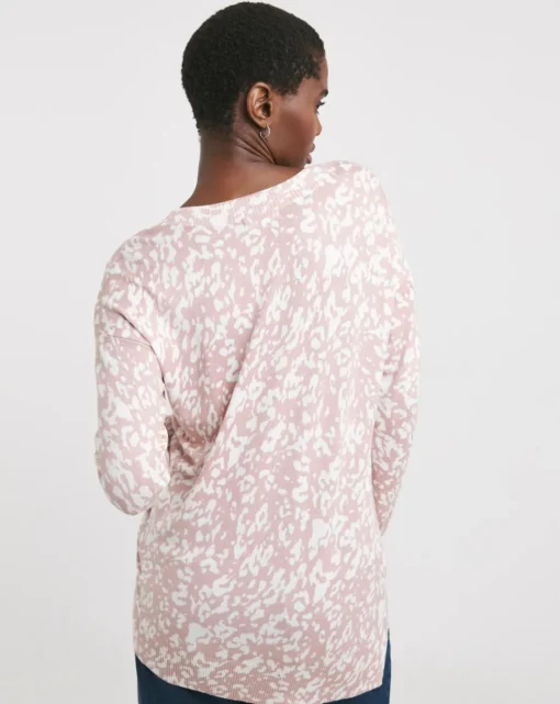 V Neck Slouch Tunic
