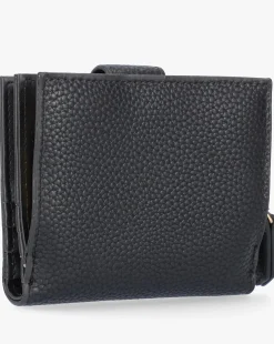 Valentino Bags Brixton Small Foldover Black Wallet